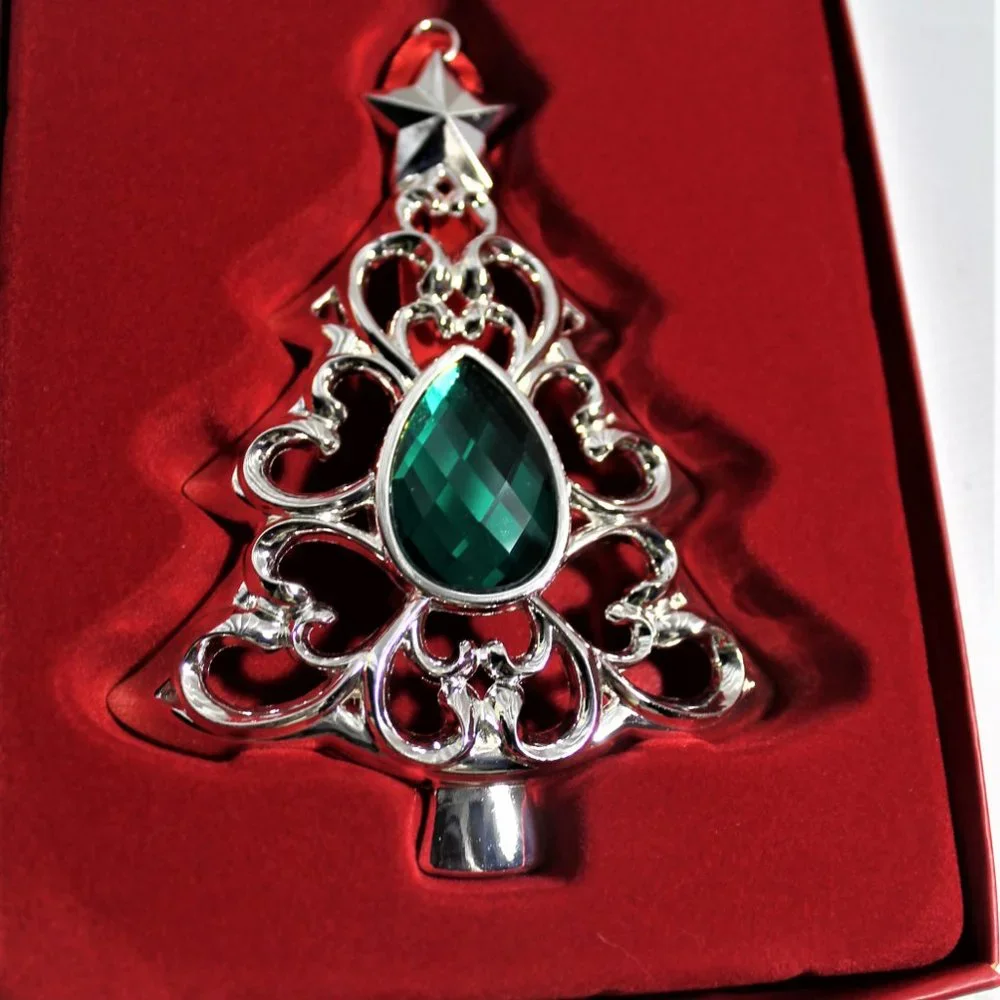 Lenox Gemmed Christmas Tree Ornament NIB